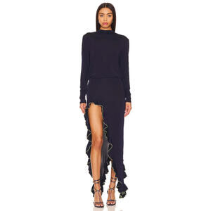 SIEDRES Revolve Alea Cowl Back Dress, $407 NEW, XS, 34, 2118